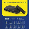 Kit Receptor Digital Vx10 Vivensis - Antena Lnbf Ku 6