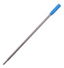 6 Refil Caneta Crown Esferográfica Ponta Média  Ca12009 Azul 1