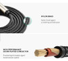 Cable De Audio Stereo Aux 3.5 A 6.5 Macho Gris 5m Ugreen 6