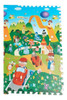 Piso Goma Eva Encastrable Bebe Alfombra 60x60x6mm 4 Piezas 3