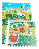 Piso Goma Eva Encastrable Bebe Alfombra 60x60x6mm 4 Piezas 4