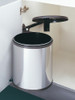 Cubo Basura  Para Mueble. Optimiza El Espacio. Ac. Inox.. 0
