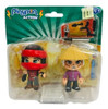 Pinypon Action Figura Ninja X 2 Con Accesorios Cod 28000 0