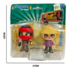 Pinypon Action Figura Ninja X 2 Con Accesorios Cod 28000 3