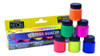 Tempera Escolar Guache Acrilex - Colores Neon X 6u En Set 1