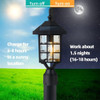 Zinnze Solar Lamp Post Light Outdoorsolar Outdoor Post Light 2