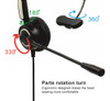 H500 3.5 Plugue Fone De Ouvido Telefone Tráfego Fone De Ouvi 3