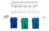 Tendederos Plegables De Pared 5 Sogas Retractil 3.75m! 0