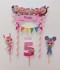 Topper Personalizado Bebés Llorones, Cry Baby Adorno Torta 1