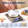 Báscula De Cocina Digital Yoncon Con Peso Gramos Y Oz Para. 3