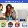 Báscula De Cocina Digital Yoncon Con Peso Gramos Y Oz Para. 4