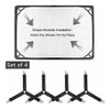 Sujetadores De Sabanas Ajustables, 4 Pcs - Correas, Fundas 5