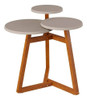 Mesa Lateral Classic 3 Tampos Tebarrot Off White Nature 0