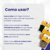Meia Hidratante P/ Calcanhar Ressecado Homeopast Preto 1 Par 4