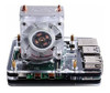Geeekpi Raspberry Pi 4 Estuche Con Ventilador De Enfriamient 2