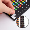 Luter 2 Pegatinas Para Diapasón De Guitarra Y 10 Púas Para G 3