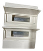 Tablero De Exterior 24 Módulos Tapa Blanca 0
