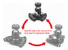 Fy-01 Table Top Dolly Car Roller Desktop Video Rail Track 5