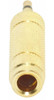 Ficha Adaptador Plug Mono A Miniplug Metalico Dorado 4