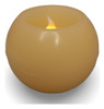 Vela Redonda Con Luz Led 4 Cm Aprox 0