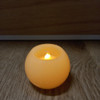 Vela Redonda Con Luz Led 4 Cm Aprox 2