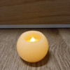 Vela Redonda Con Luz Led 4 Cm Aprox 5