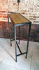 Mesa Barra Bar Industrial 80x30x105 Hierro Y Madera Cerveza 1