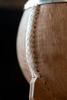 Premium Torpedo Mate – Raw Leather Wrapped with Hand-Chiseled Alpaca Detailing