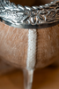 Premium Torpedo Mate – Raw Leather Wrapped with Hand-Chiseled Alpaca Detailing