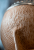 Premium Torpedo Mate – Raw Leather Wrapped with Hand-Chiseled Alpaca Detailing