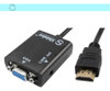 Conversor Adaptador Hdmi Para Vga Com Áudio 1