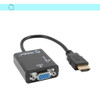 Conversor Adaptador Hdmi Para Vga Com Áudio 2