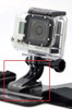 Gopro Go Pro Suporte Vertical Frontal Capacete J-hook Buckle 3