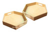 Bandeja Hexagonal Fibrofacil  25 X 29 Cm - Desayunos 2