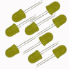 Led 10mm Amarillo Difuso 15 Mcd 30º -  Pack De 50 Led 2