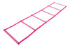 Escalera Coordinacion Entrenamiento Color Rosa 6 Peldaños 1