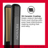 Ferro Plano De Cerâmica Revlon High Heat 3x, 2,5 Cm 1