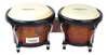 Bongo Percusión Parche De Cuero Herrajes De Hierro Ls105a 5
