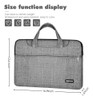 Qishare Bolso Protector Laptop 15.6-16 2