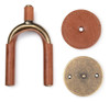 Levy's Leathers Forjado Percha De Guitarra De Acero; Metal D 4