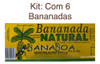 Bananada Natural Zero Açúcar - Kit Com 6 Tabletes 0