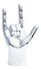Interior Illusions Plus Silver Rock On Hand Tabletop Decor-9 0