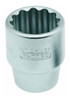 Soquete Estriado Encaixe De 3/4 19mm Gedore D32-19 017001 0