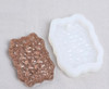 Molde Silicona Rectangular Dije Llavero Texturado Resina 3