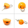 Honbay Lindo Candado Fruta Naranja Mini Candado Con Llaves 2 Honbay Lindo Candado Fruta Naranja Mini Candado Con Llaves 2