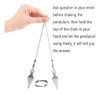 Maibaota Pendulum Crystal, Caneta Natural De Cristal Água-ma 1