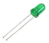 Led Difuso 5mm Verde X 10 Unidades 0