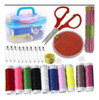 Kit Caixa De Costura Completa Com Agulhas Alfinete Linhas 2