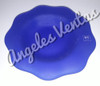 Plato Adorno Azul Vidrio Italiano  Ivv 0