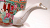 Tetera De Porcelana De Cantón Medallón De Rosa 3